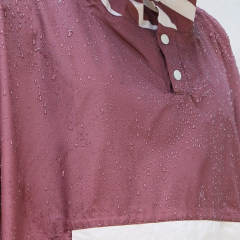 Poncho de pluie long - Chocolate Zebra