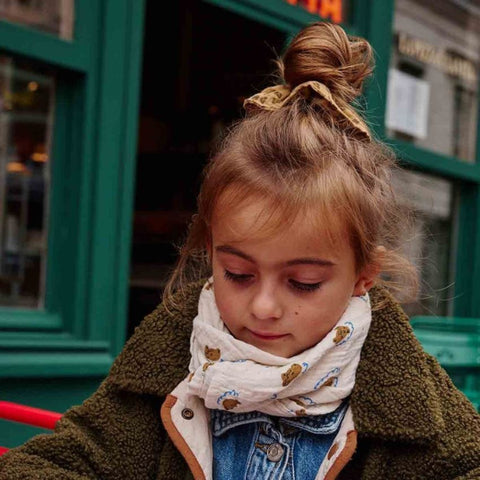 Chouchou Mini Léopard - Café