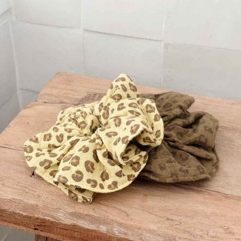 Chouchou Mini Léopard - Lemon