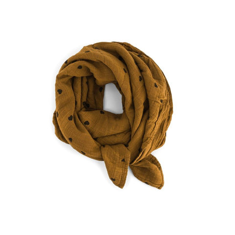 Lange - Bianca Coeur Cumin - 70x70 cm