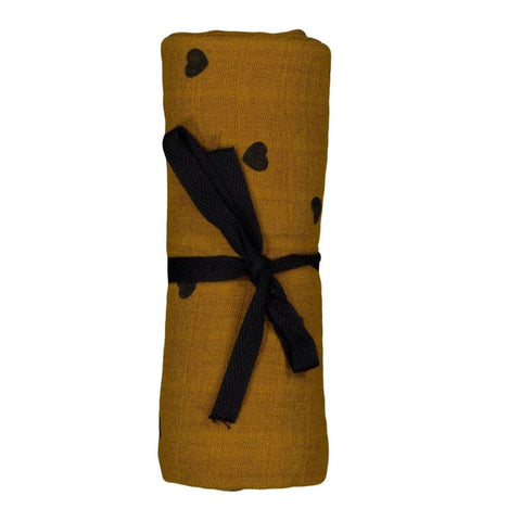 Lange - Bianca Coeur Cumin - 70x70 cm