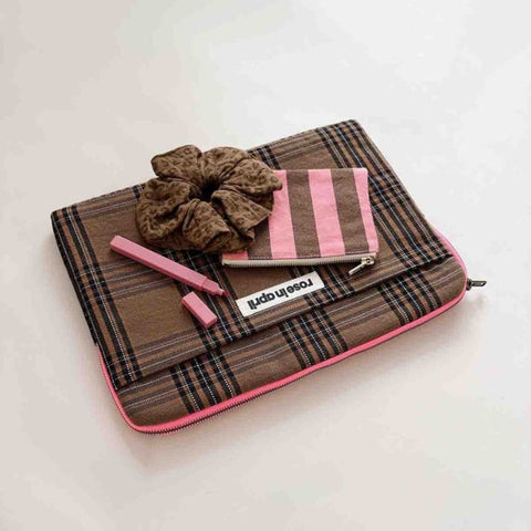 Pochette d'ordinateur 13/14' - Octave tartan