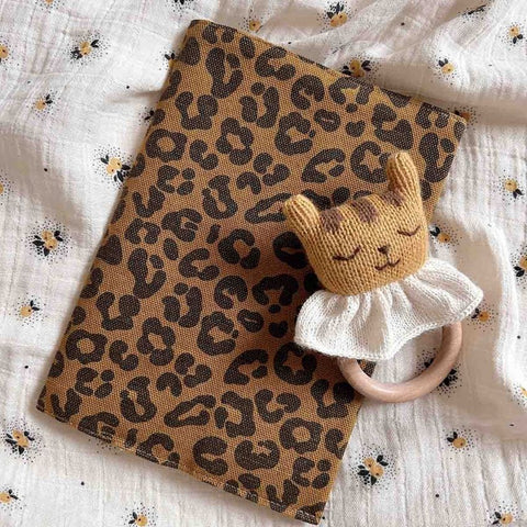 Protège carnet de santé - Chloé Graou Caramel