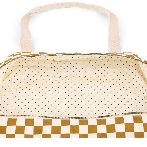 Sac à langer & week-end - Raphaël Damier Caramel