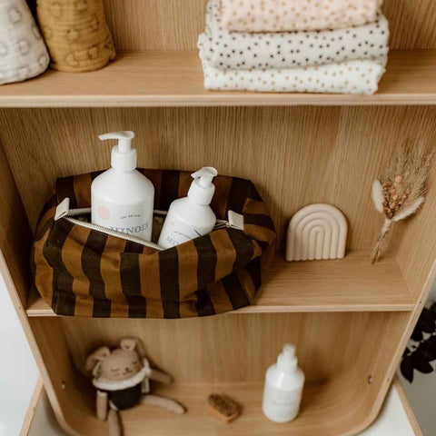 Trousse de toilette - Vic Rayures Cumin