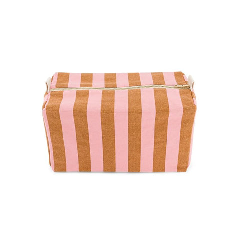 Trousse de toilette - Vic Rayures Strawberry Caramel