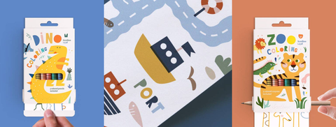 LE COLORIAGE À DÉROULER