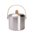 Seau À Compost D'intérieur - 7 Litres - Inox Pebbly