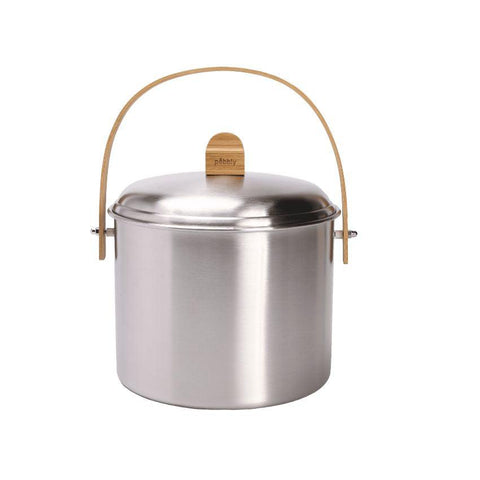 Seau À Compost D'intérieur - 7 Litres - Inox Pebbly