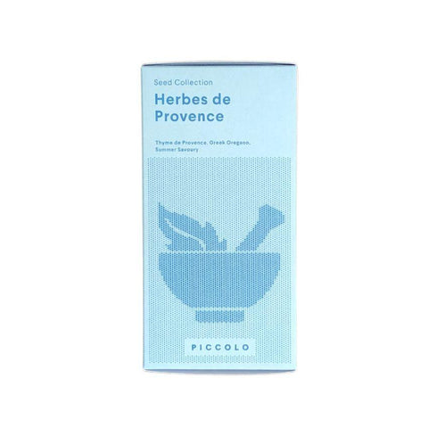 Set de 3 sachet de graines herbes de Provence Piccolo