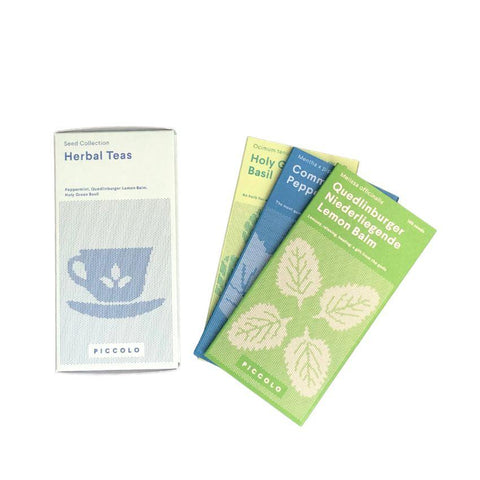 Set de 3 sachet de graines de plantes pour infusions Piccolo