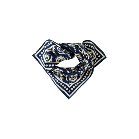 Small Foulard Manika - Wonderful Navy