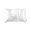 Taie D'oreiller Rectangle Pure Soie - Blanche Emily's Pillow