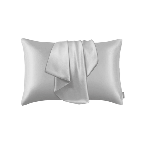 Taie D'oreiller Rectangle Pure Soie - Gris Perle Emily's Pillow