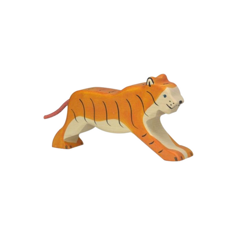 tigre en bois coutume store pour enfants