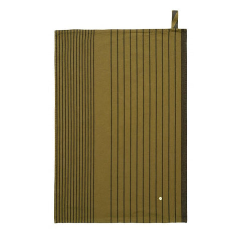 Torchon en coton bio Piero - Camel