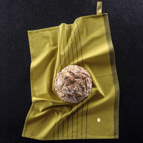 Torchon en coton bio Piero - Curry