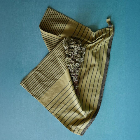 Torchon en coton bio Piero - Pistache