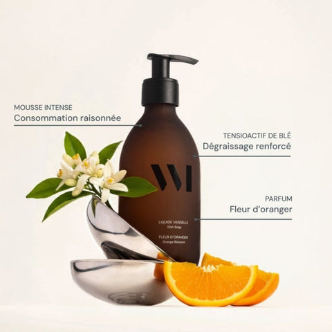 Liquide Vaisselle Rechargeable - Fleur d'oranger - 290ml