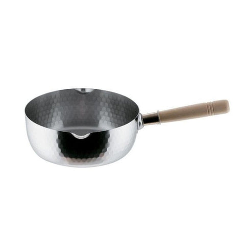 Casserole Japonaise En Inox Martelé Yukihira - 18cm