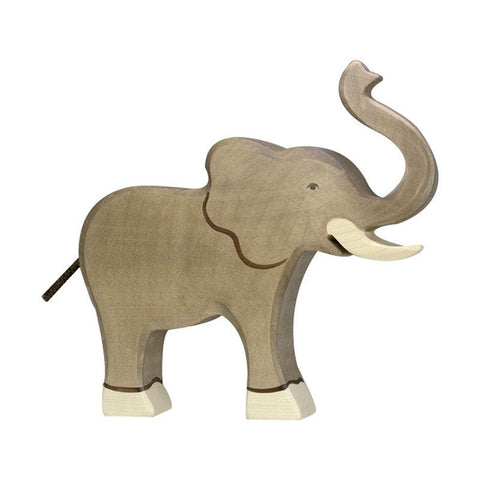 Éléphant En Bois - Coutume