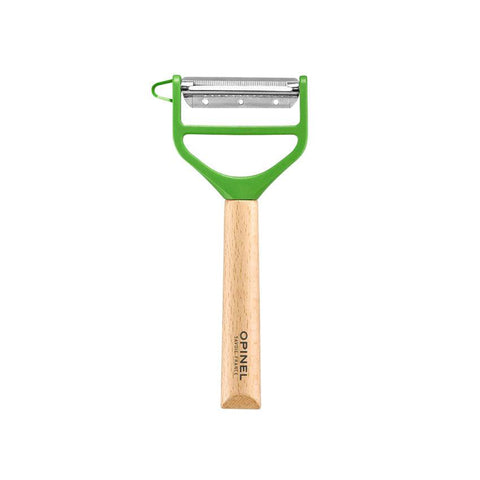 Éplucheur microdenté + julienne T Duo Bois vert Opinel