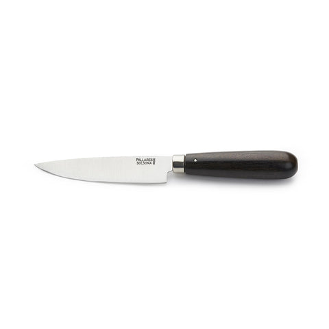 Couteau d'office et de table manche en ébène et lame inox 12cm Pallarès Solsona