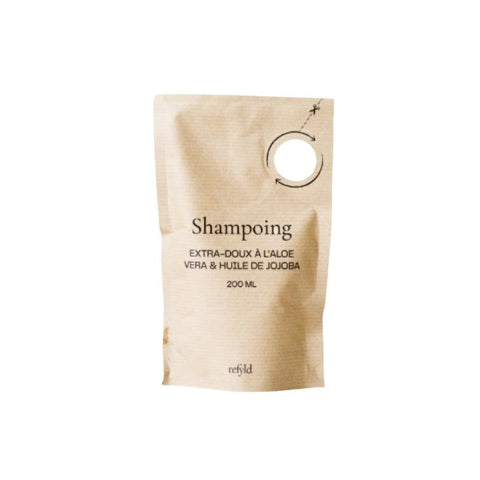 Recharge shampoing à l'aloe vera et jojoba 200ml Refyld