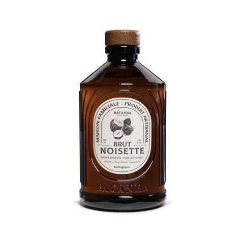 Sirop brut de Noisette Bacanha