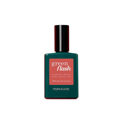 Vernis semi-permanent Green Flash Manucurist Bois de rose